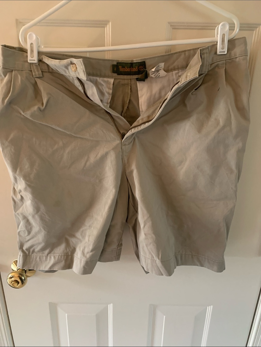 Timberland Men's Light Khaki Shorts